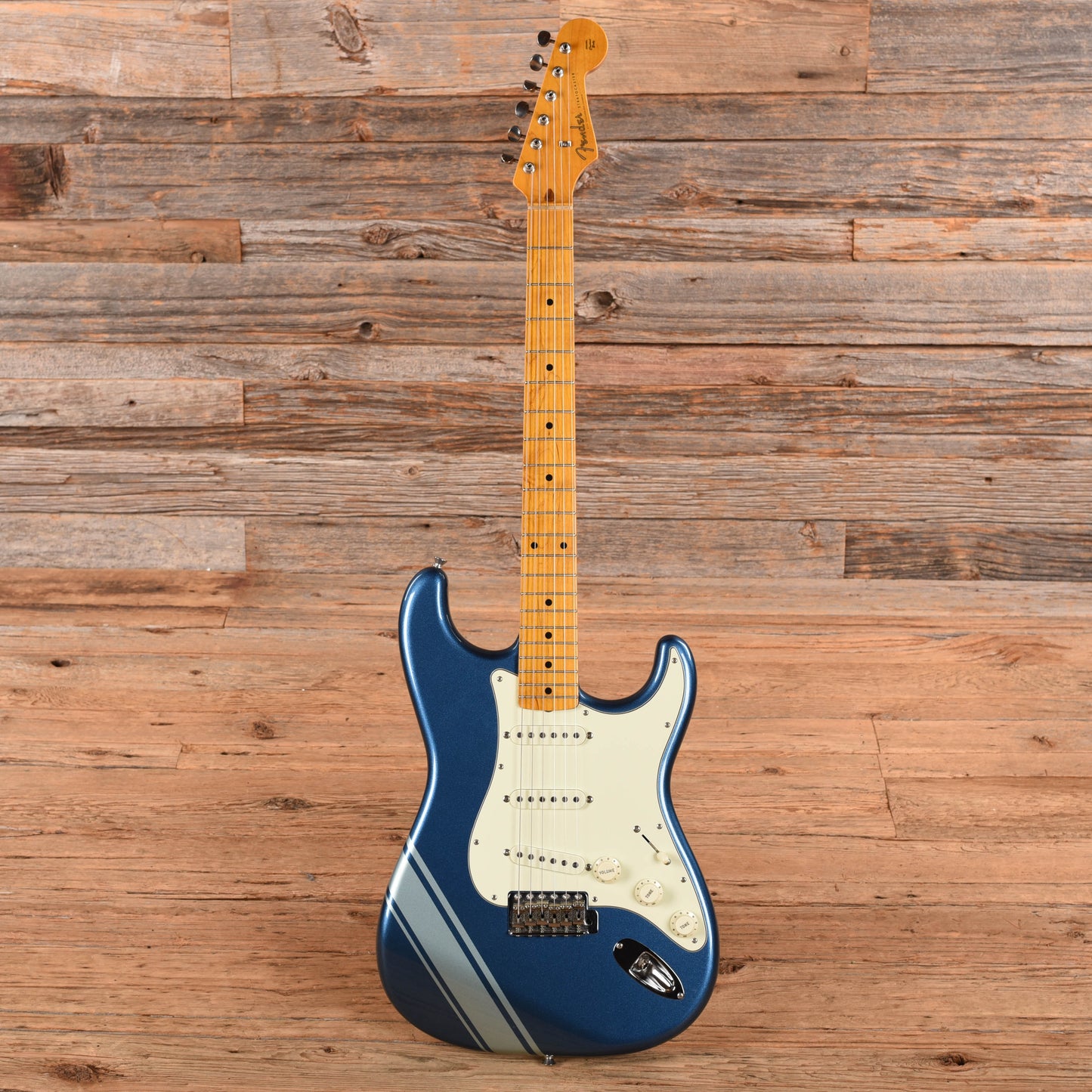 Fender FSR Traditional 50s Stratocaster w/ Competition Stripe Lake Placid Blue 2018