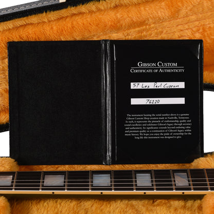Gibson Custom Shop 1957 Les Paul Custom "CME Spec" Antique Olive Drab VOS w/Custom "S" Buckers Electric Guitars