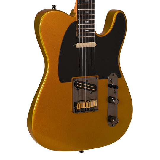 Fender 75th Anniversary American Ultra II Telecaster Ebony Fingerboard Liquid Gold Electric Guitars
