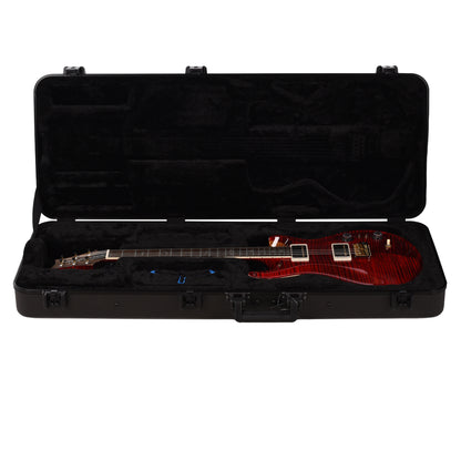 PRS Wood Library McCarty Tremolo Flame 10-Top Red Tiger w/"408" Switching, Natural Back & Stained Neck Electric Guitars