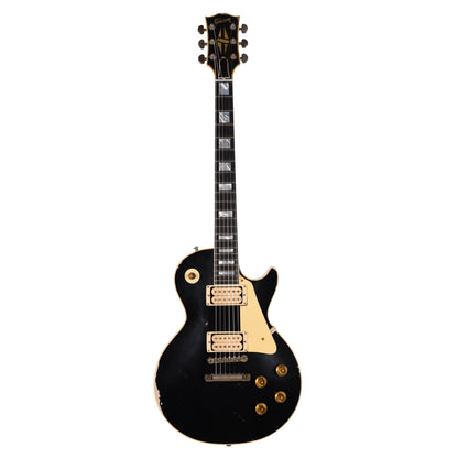 Gibson Custom Shop 1958 Les Paul Standard "CME Spec" Antique Ebony Murphy Lab Heavy Aged w/Chambered Body & Les Paul Custom Neck