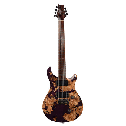 PRS Private Stock #10441 Custom 24 7-String Purple Nightshade Glow Spalted Maple w/Black Limba Body, Stained Birdseye Maple Neck, & Cocobolo Fingerboard Electric Guitars