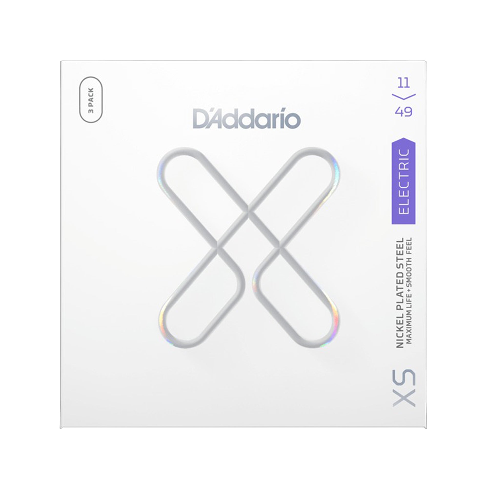 D'Addario XS Coated Electric Nickel Wound 11-49 Medium