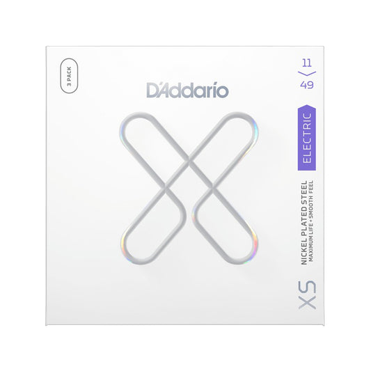 D'Addario XS Coated Electric Nickel Wound 11-49 Medium