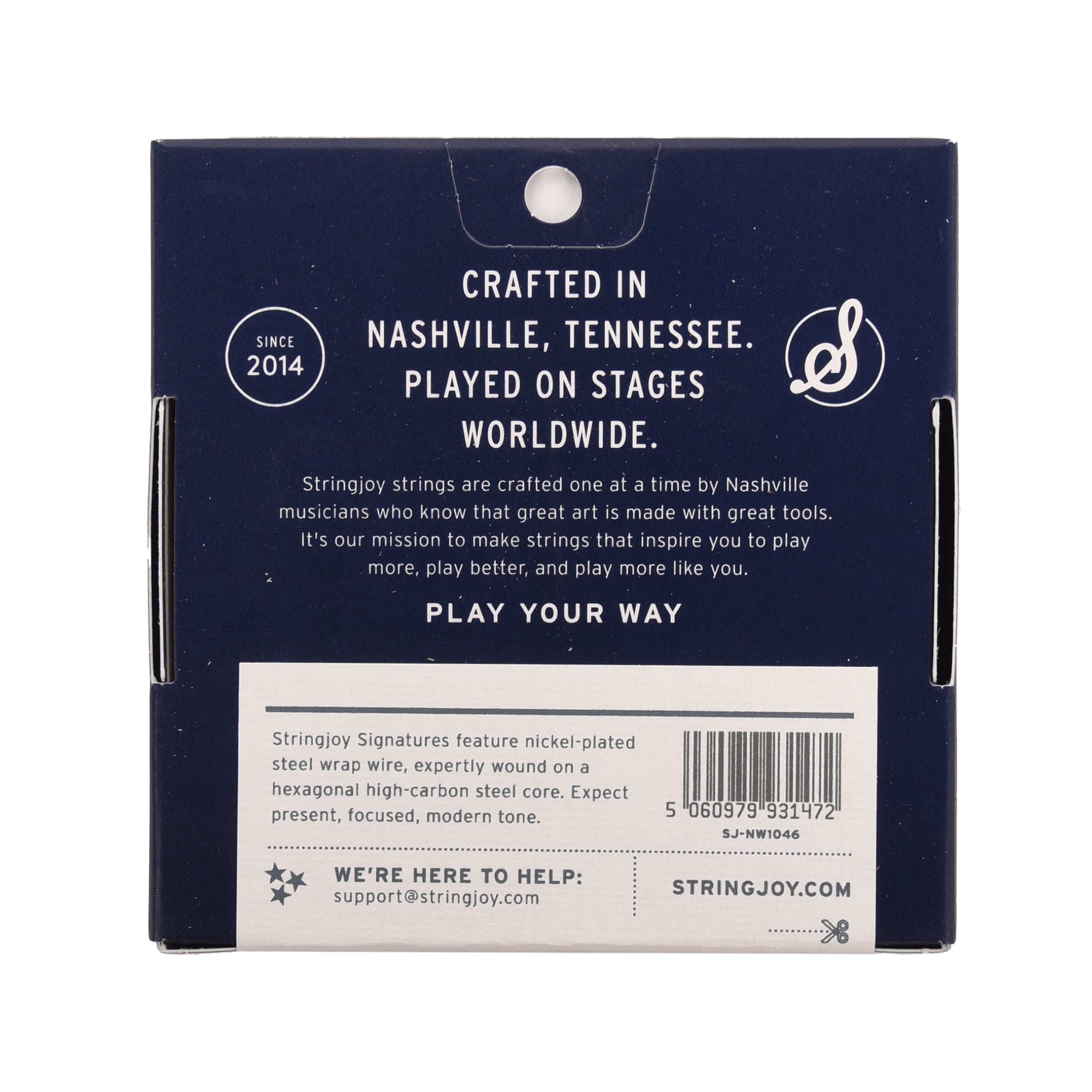 Stringjoy Signatures Classic Light Gauge 10-46 Nickel Wound Electric Guitar Strings