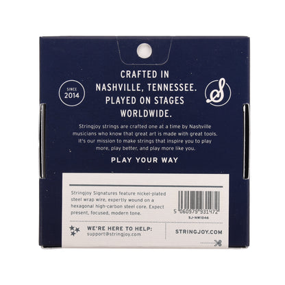 Stringjoy Signatures Classic Light Gauge 10-46 Nickel Wound Electric Guitar Strings