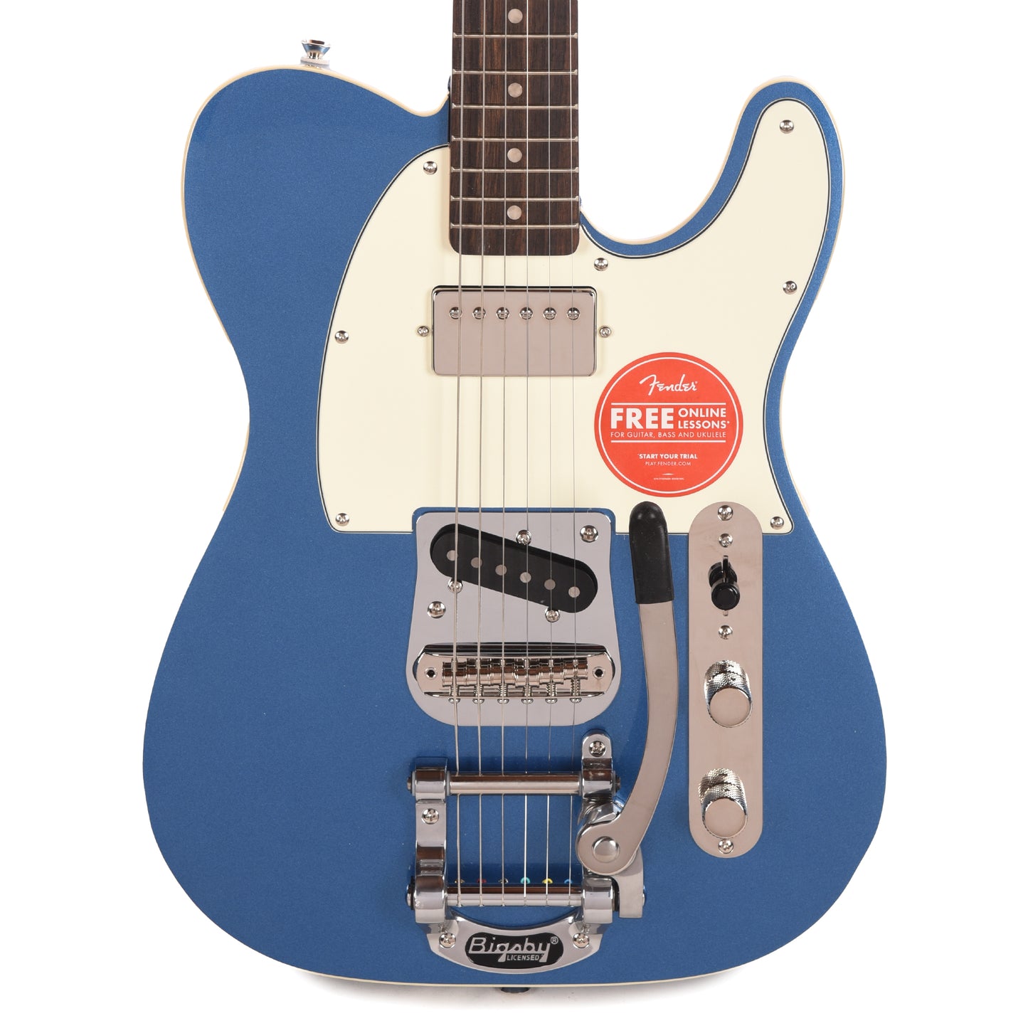 Squier Classic Vibe Custom Telecaster SH Lake Placid Blue w/Bigsby