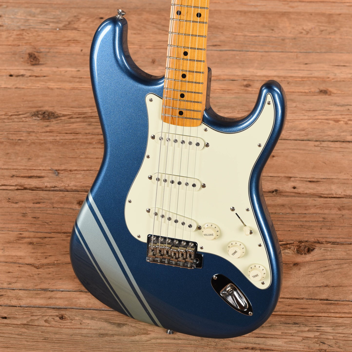 Fender FSR Traditional 50s Stratocaster w/ Competition Stripe Lake Placid Blue 2018
