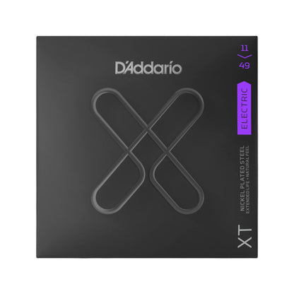 D'Addario XT Nickel Plated Steel Electric Guitar Strings, Medium 11-49