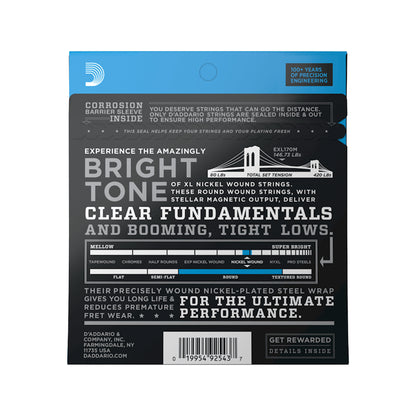 D'Addario EXL170M XL Nickel Bass String Light/Medium Scale 45-100