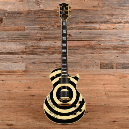 Gibson Custom Zakk Wylde Signature Les Paul Custom Bullseye (Signed by Zakk Wylde) White / Black 2002