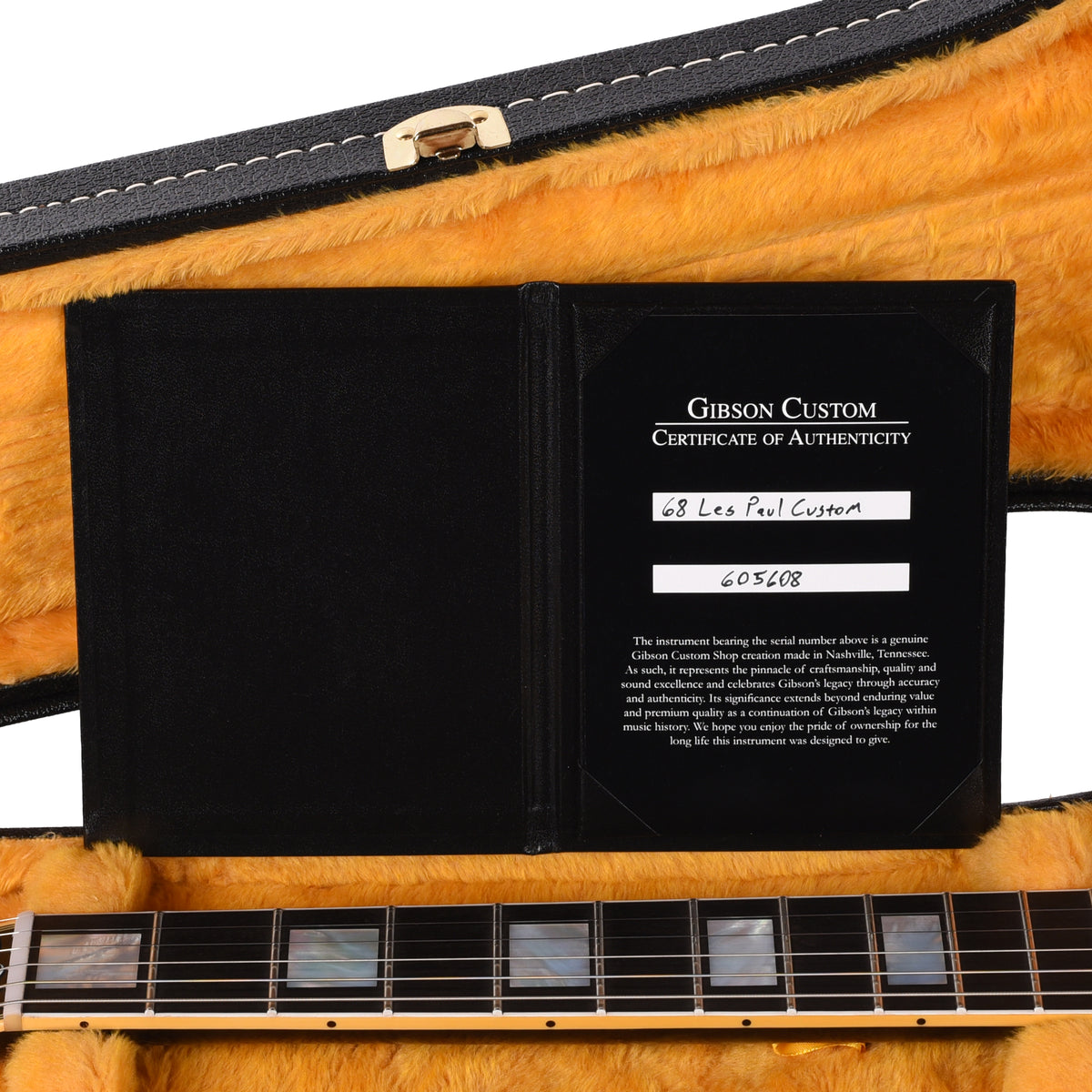 Gibson Custom Shop 1968 Les Paul Custom "CME Spec" Antique Ebony VOS w/Custom "S" Buckers Electric Guitars
