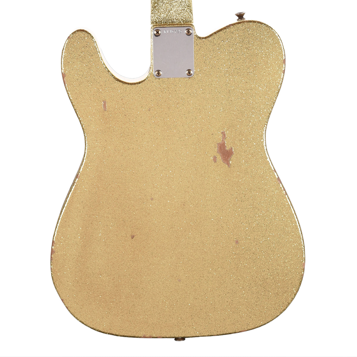 Fender Custom Shop 60s Telecaster Thinline Journeyman Cadillac Green/Gold Sparkle Master Built by Paul Waller Electric Guitars