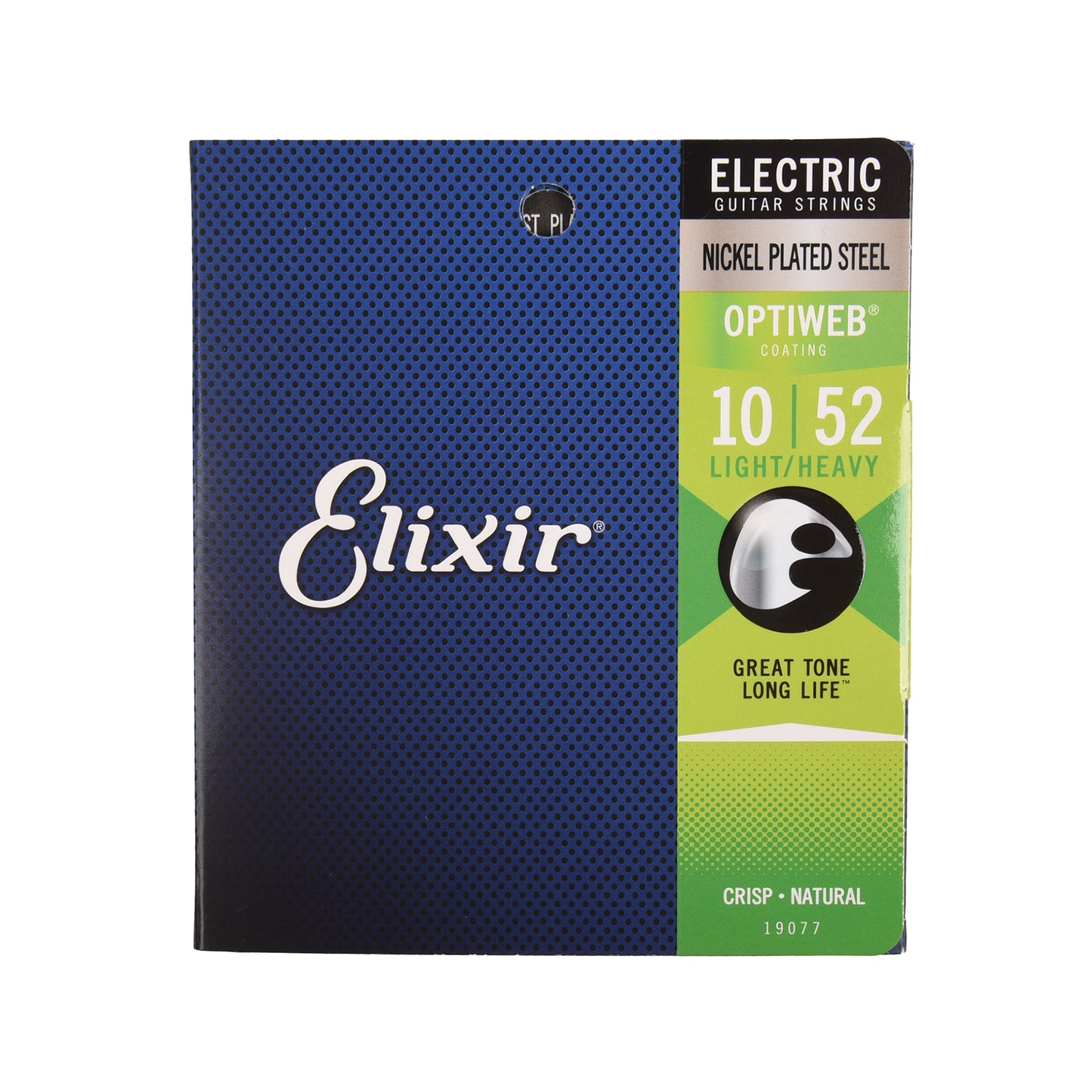 Elixir 19077 Optiweb Electric Guitar Strings Light-Heavy 10-52