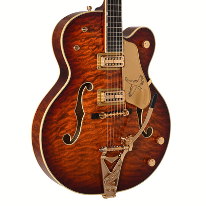 Gretsch G6136TGQM-59 Limited Edition Quilt Classic Falcon Forge Glow w/Bigsby