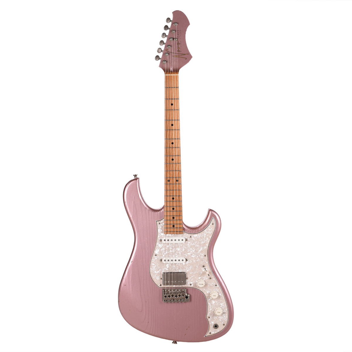 Novo Idris HSS Heather Mist Light Distress w/ Fralin Modern PAF & Vintage Hot Strat Pickups (Serial #261403)