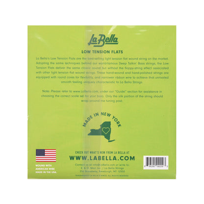 La Bella LTF-4A-S Low Tension Flexible Flats Short Scale 42-100