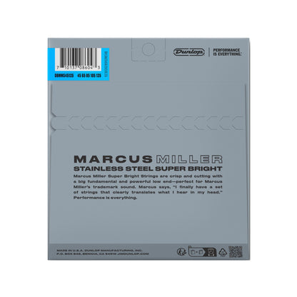 Dunlop Strings Marcus Miller Super Bright Bass Strings Medium 45-125 5-string