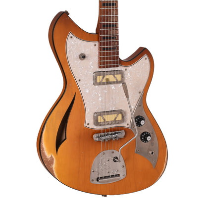 Novo Miris J Nicotine Blonde Medium Distress w/ Lollar Gold Foil Pickups