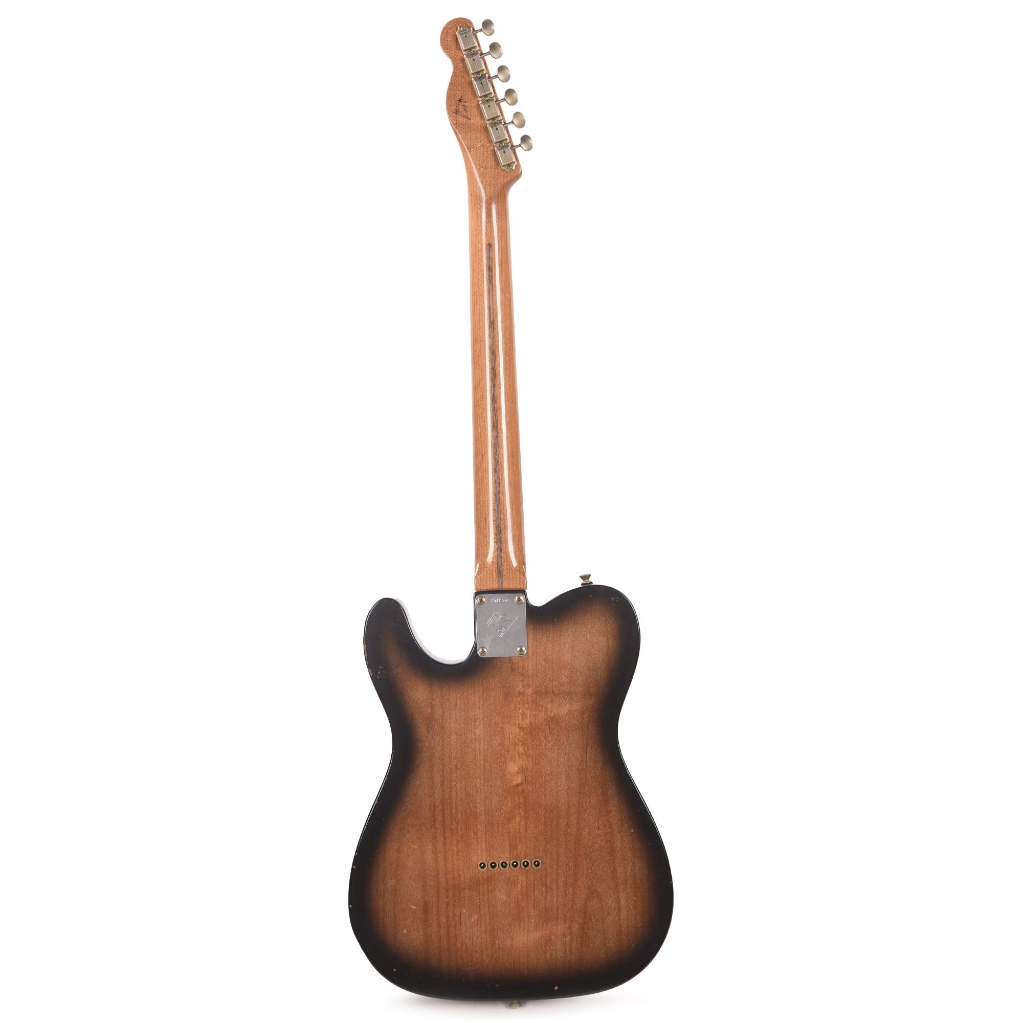 Fender Custom Shop Custom Roasted '50s Telecaster Journeyman Relic Black Burst Master Built by Kyle McMillin