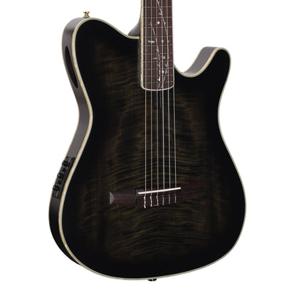 Ibanez TOD20FMNBFL Tim Henson Signature FRH Acoustic-Electric Guitar Black Burst Fade Low Gloss Acoustic Guitars