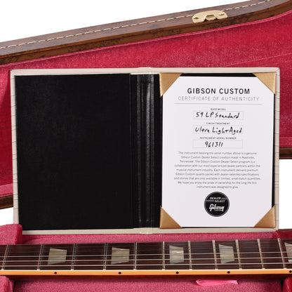 Gibson Custom Shop 1959 Les Paul Standard "CME Spec" Chambered Dirty Lemon Fade Murphy Lab Ultra Light Aged w/'59 Carmelita Neck