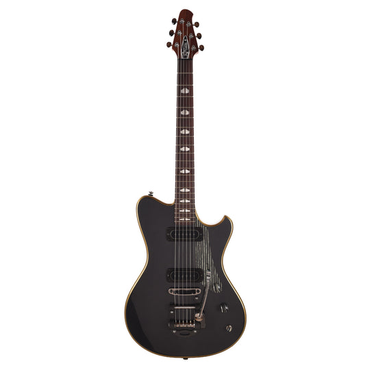 Powers Electric A-Type Custom Two Tone Light/Dark Graphite Metallic w/PF42 Pickups Electric Guitars