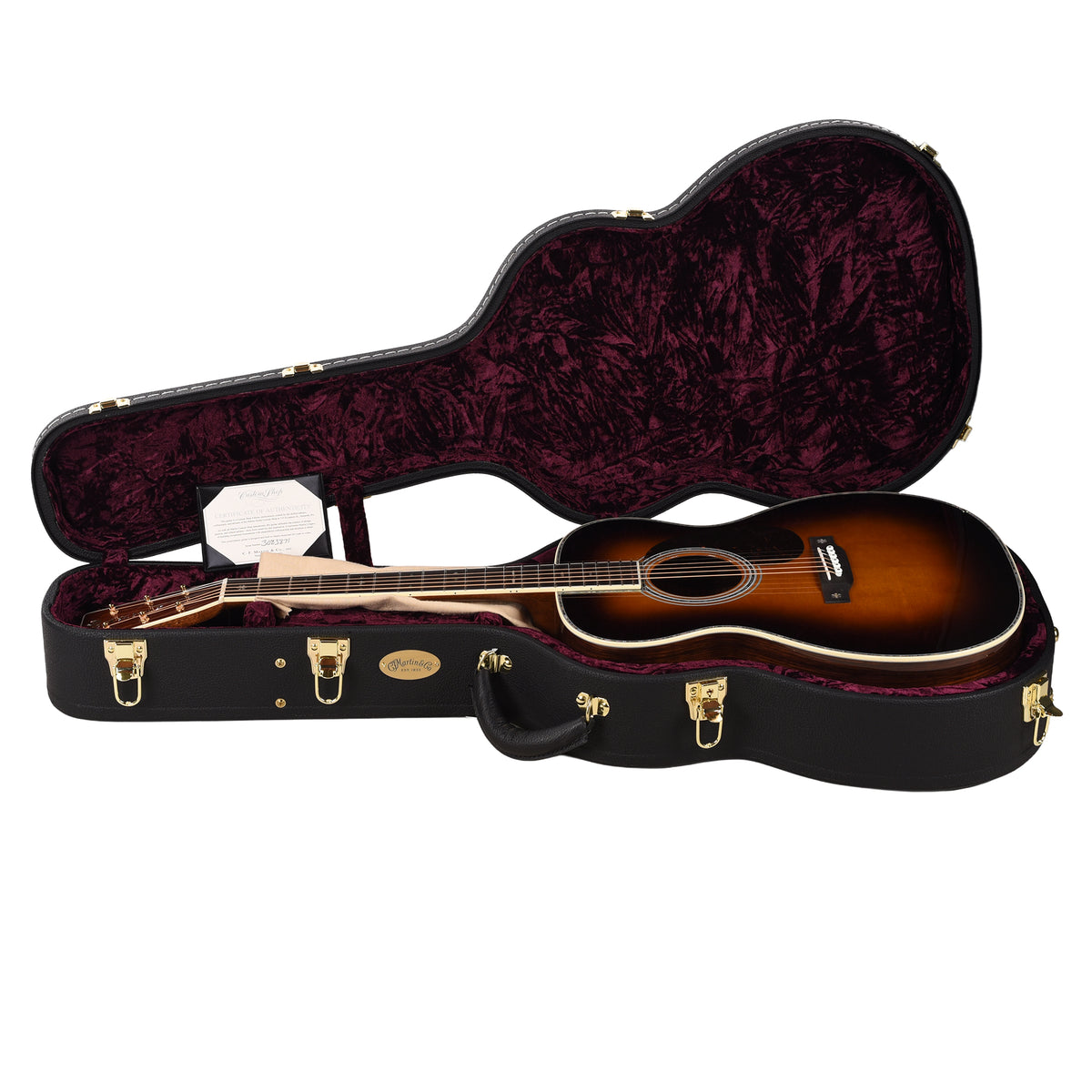 Martin Custom Shop OM-42 Style Auditorium Adirondack Spruce VTS/Guatemalan Rosewood 1935 Sunburst Acoustic Guitars