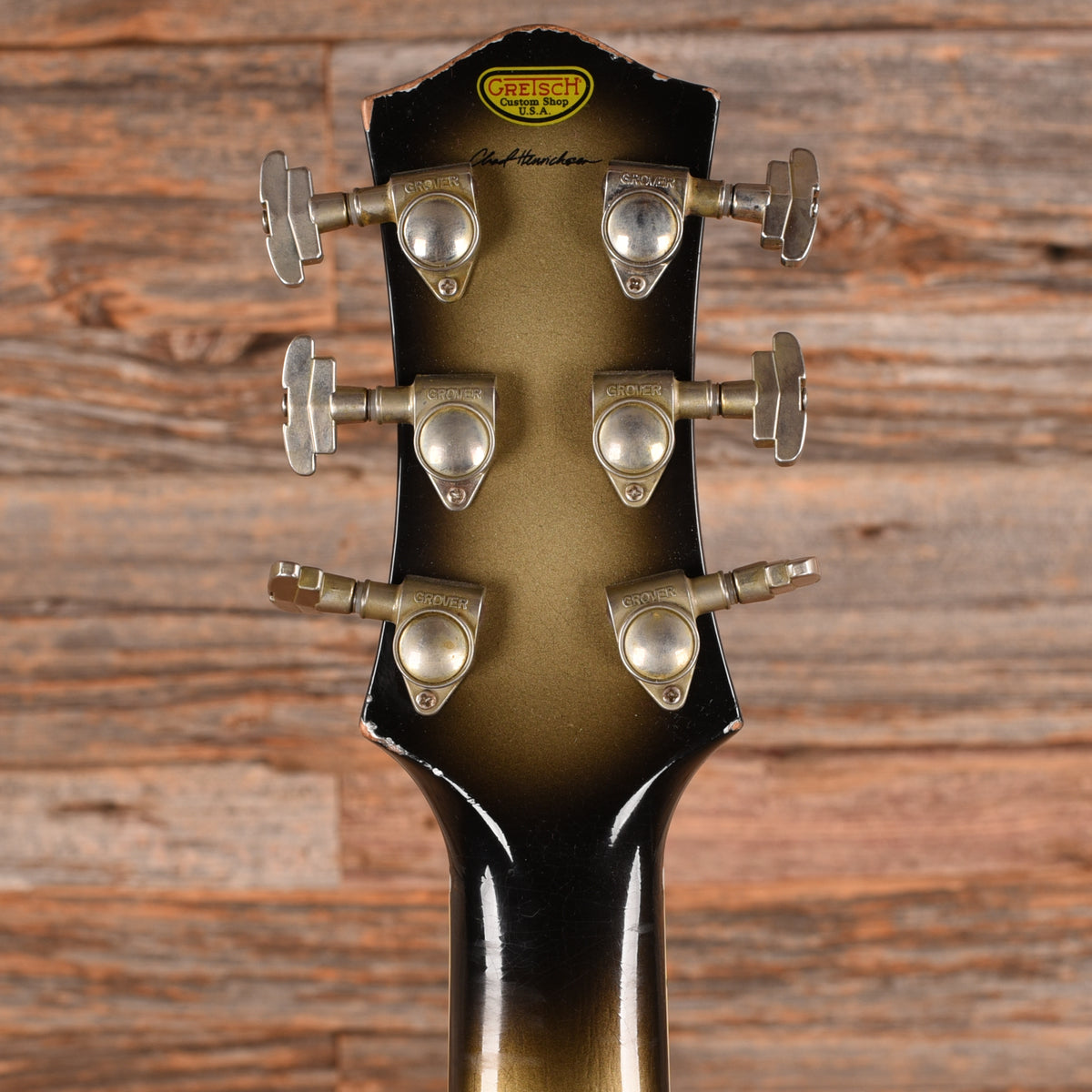 Gretsch Custom Shop Chad Henrichsen Masterbuilt G6199-CB Caddy Bo Baritone Silverburst 2023 Electric Guitars