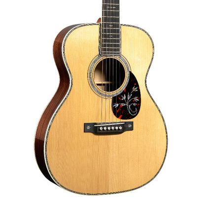 Martin Custom Shop Expert 1930 OM-45 Deluxe Adirondack Spruce/Guatemalan Rosewood Thin Finish Gloss Acoustic Guitars