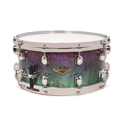 Tama Starclassic 6.5x14 Walnut/Birch Snare Drum Nebula Mappa Burl Fade
