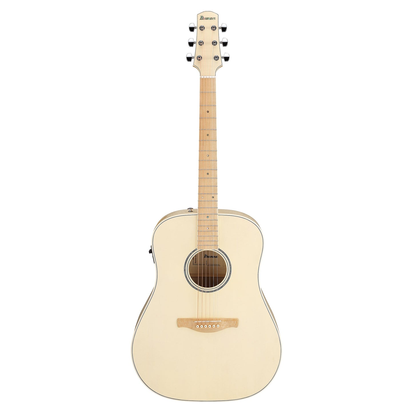 Ibanez AAD77M1EOAW Grand Dreadnought Acoustic-Electric Guitar Open Pore Antique White