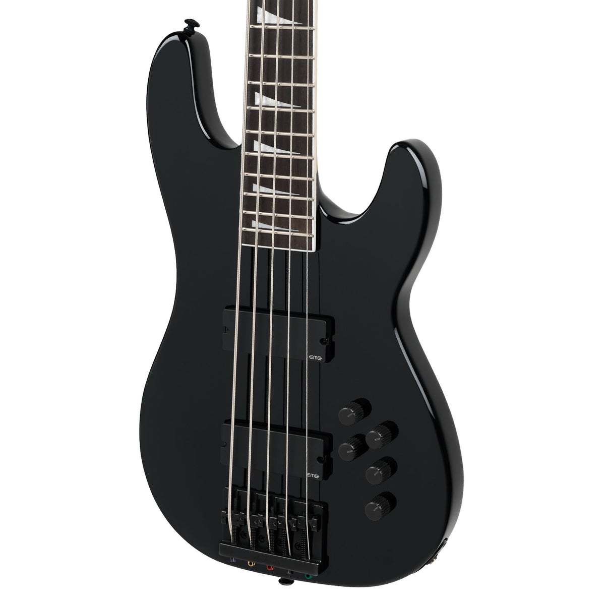 Jackson Legend Series Signature David Ellefson CB V Concert Bass Limited Edition Gloss Black Bass Guitars