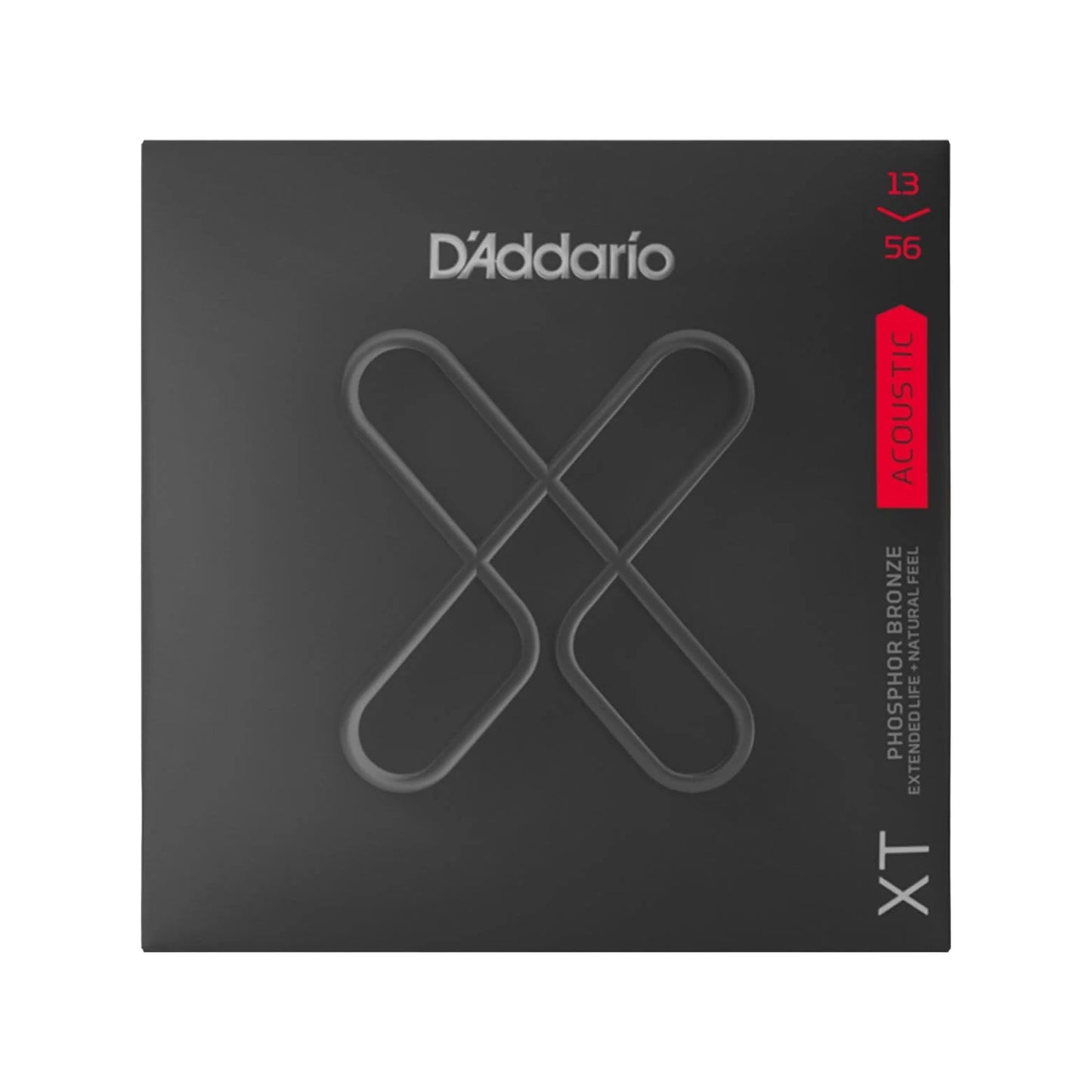 D'Addario XT Phosphor Bronze Acoustic Guitar Strings, Medium 13-56