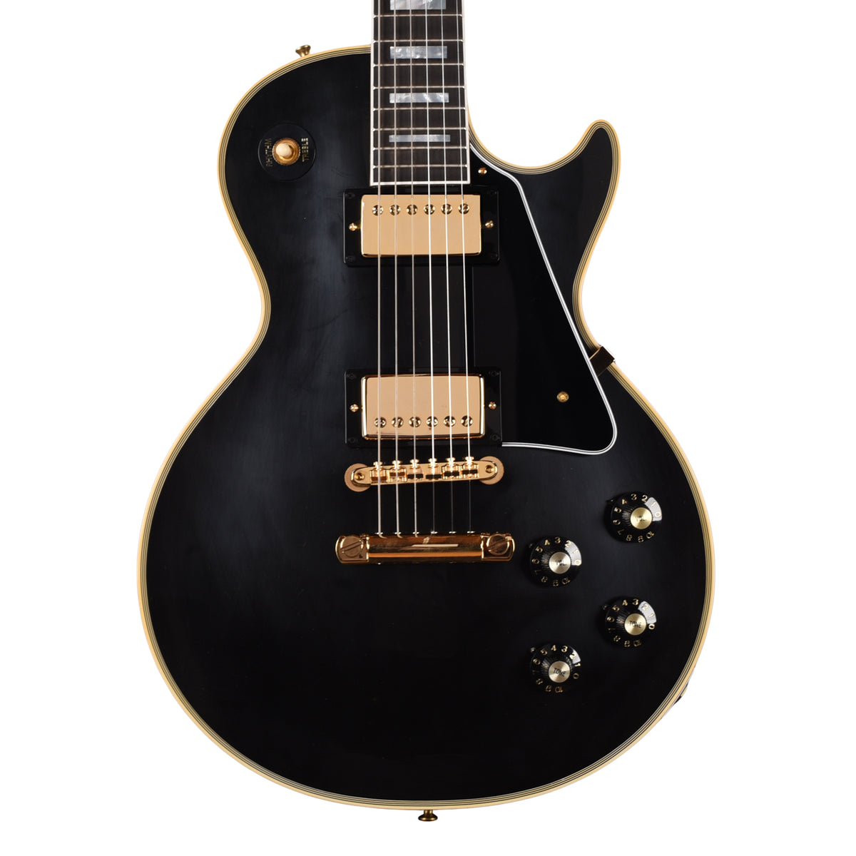 Gibson Custom Shop 1968 Les Paul Custom "CME Spec" Ebony VOS w/Chambered Body & Custom "S" Buckers Electric Guitars