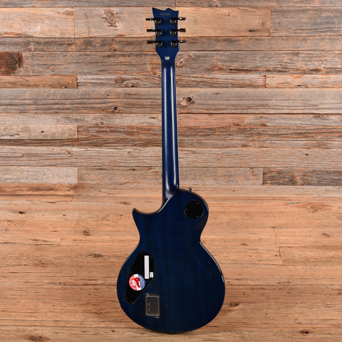 ESP E-II Eclipse Blue Natural Fade 2019