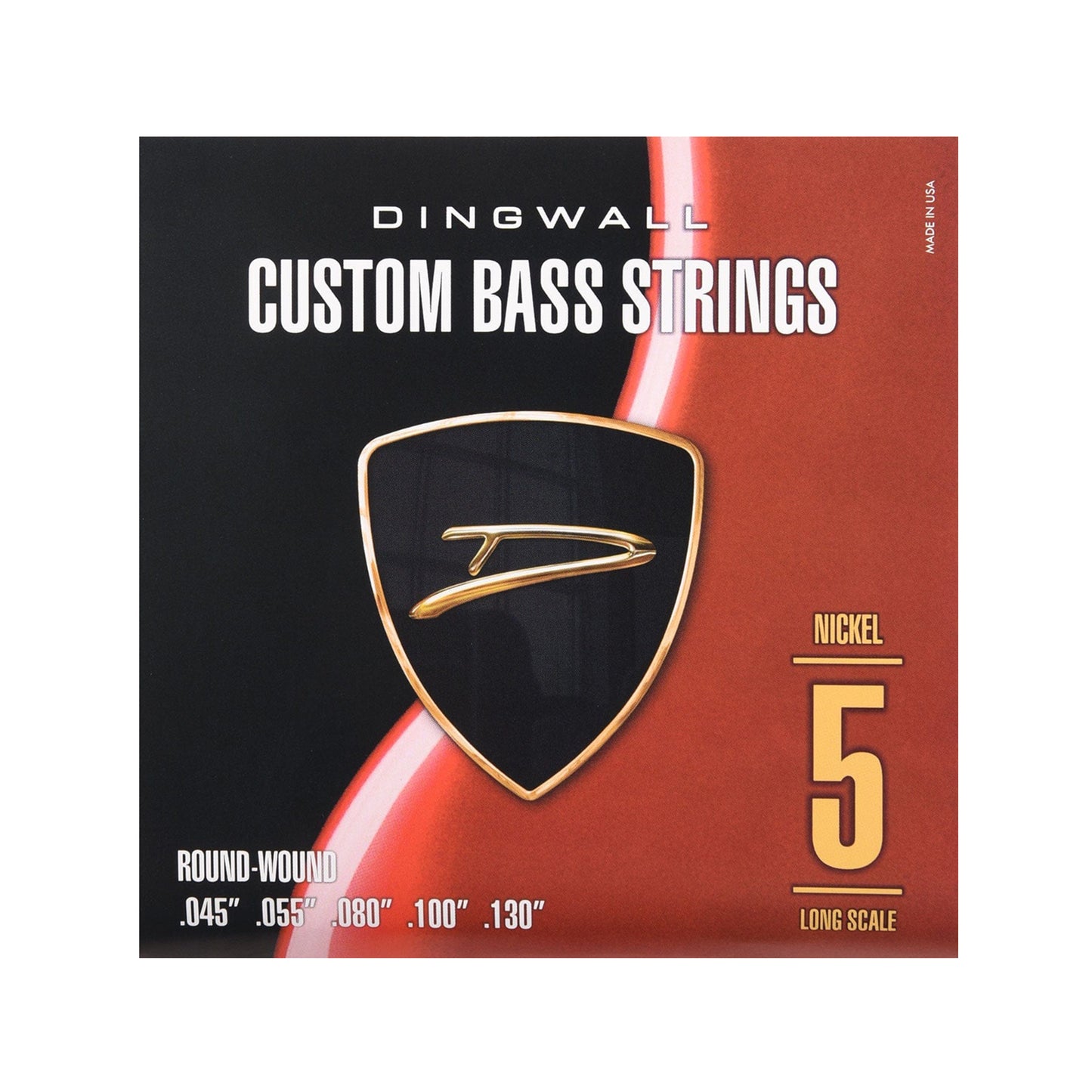 Dingwall Long Scale 5-String Set Nickel Plated Steel 45-130