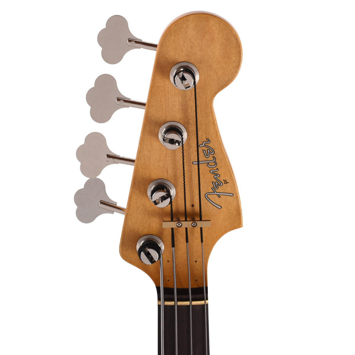 Fender Artist Series Lee Sklar Precision Bass Natural w/Vintage-Style Tweed Hardshell Case Bass Guitars
