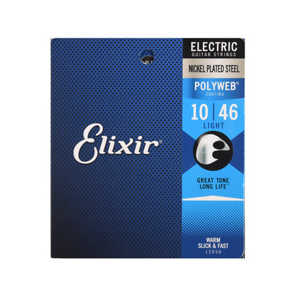 Elixir Light Polyweb Electric Guitar Strings 10-46