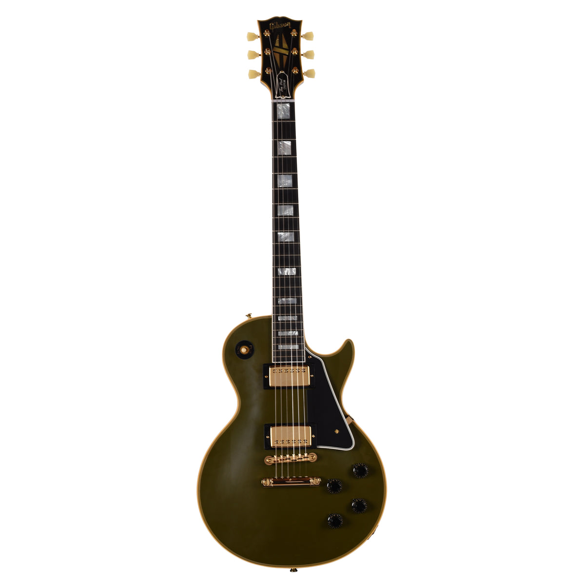 Gibson Custom Shop 1957 Les Paul Custom "CME Spec" Antique Olive Drab VOS w/Custom "S" Buckers Electric Guitars