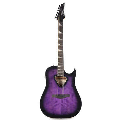 Ibanez ALT50FATVT Altstar Acoustic-Electric Guitar Transparent Violet Sunburst High Gloss