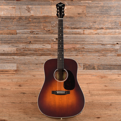 Recording King Series 11 Dreadnought All-Solid Satin Tobacco Sunburst w/Fishman Sonitone Pickup
