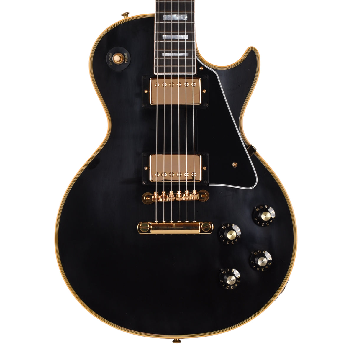 Gibson Custom Shop 1968 Les Paul Custom "CME Spec" Antique Ebony VOS w/Custom "S" Buckers Electric Guitars
