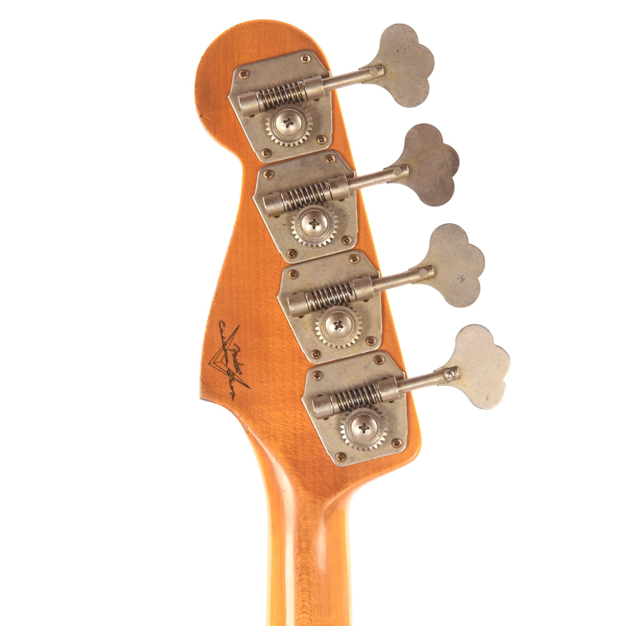 Fender Custom Shop 1960 Jazz Bass Heavy Relic Super Dirty/Super Aged Dakota Red w/Painted Headcap