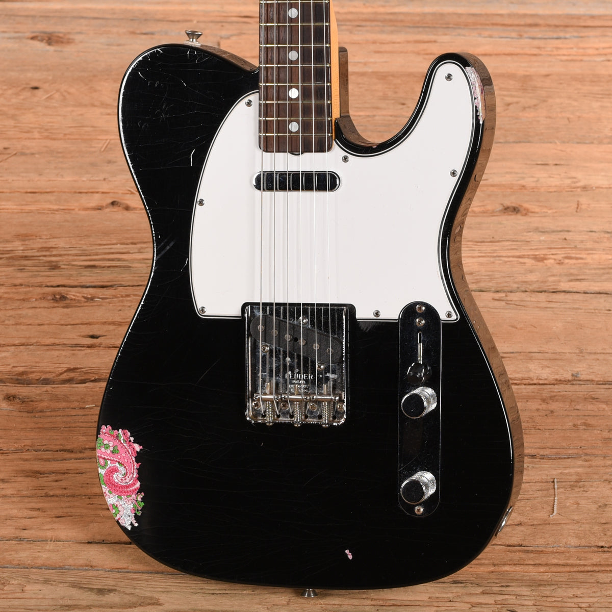 Fender Custom Shop '68 Telecaster Closet Classic Chicago Special Black Over Pink Paisley 2020