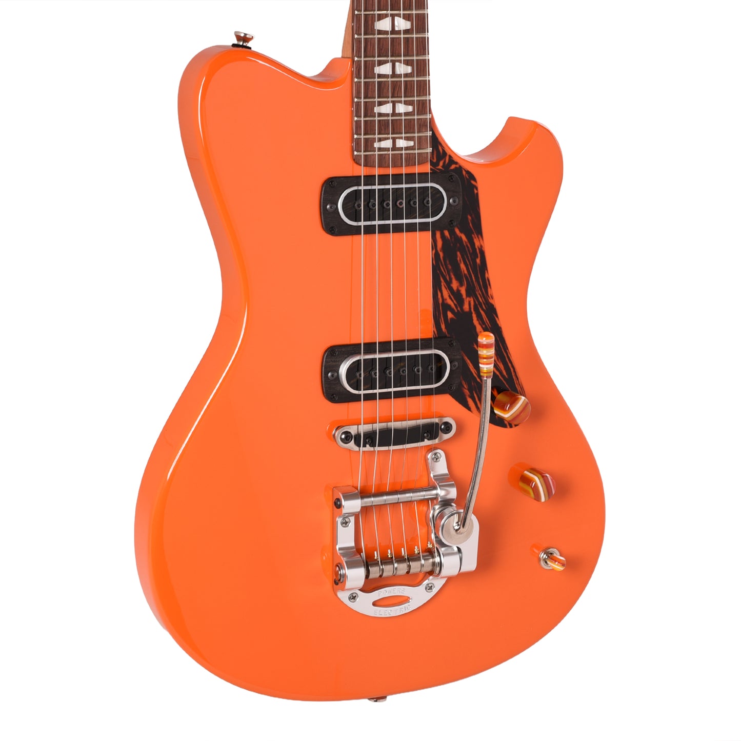 Powers Electric A-Type Valencia Orange w/PF42 Pickups