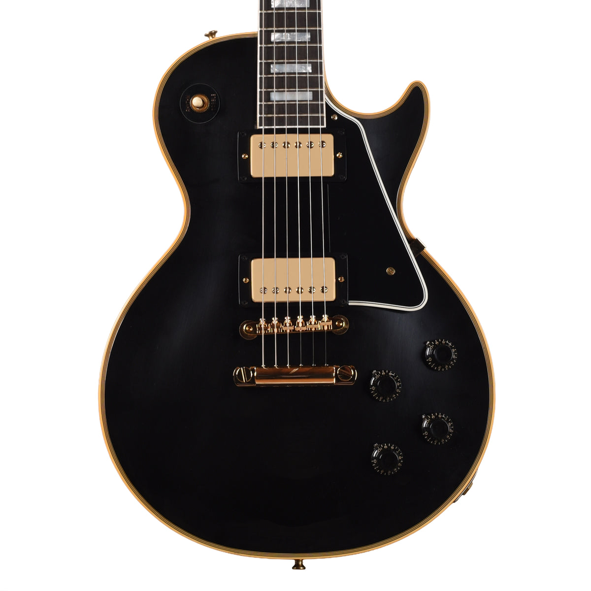 Gibson Custom Shop 1957 Les Paul Custom "CME Spec" Antique Ebony VOS w/Custom "S" Buckers Electric Guitars