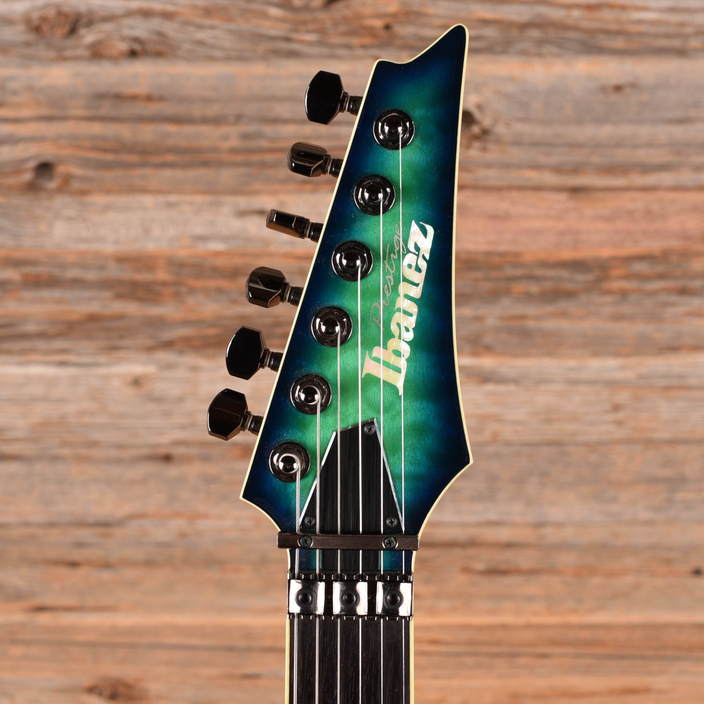 Ibanez Prestige S6570Q Green Burst 2017