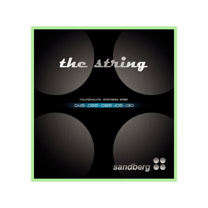 Sandberg Bass Strings 5-String Roundwound Stainless Steel 45-130