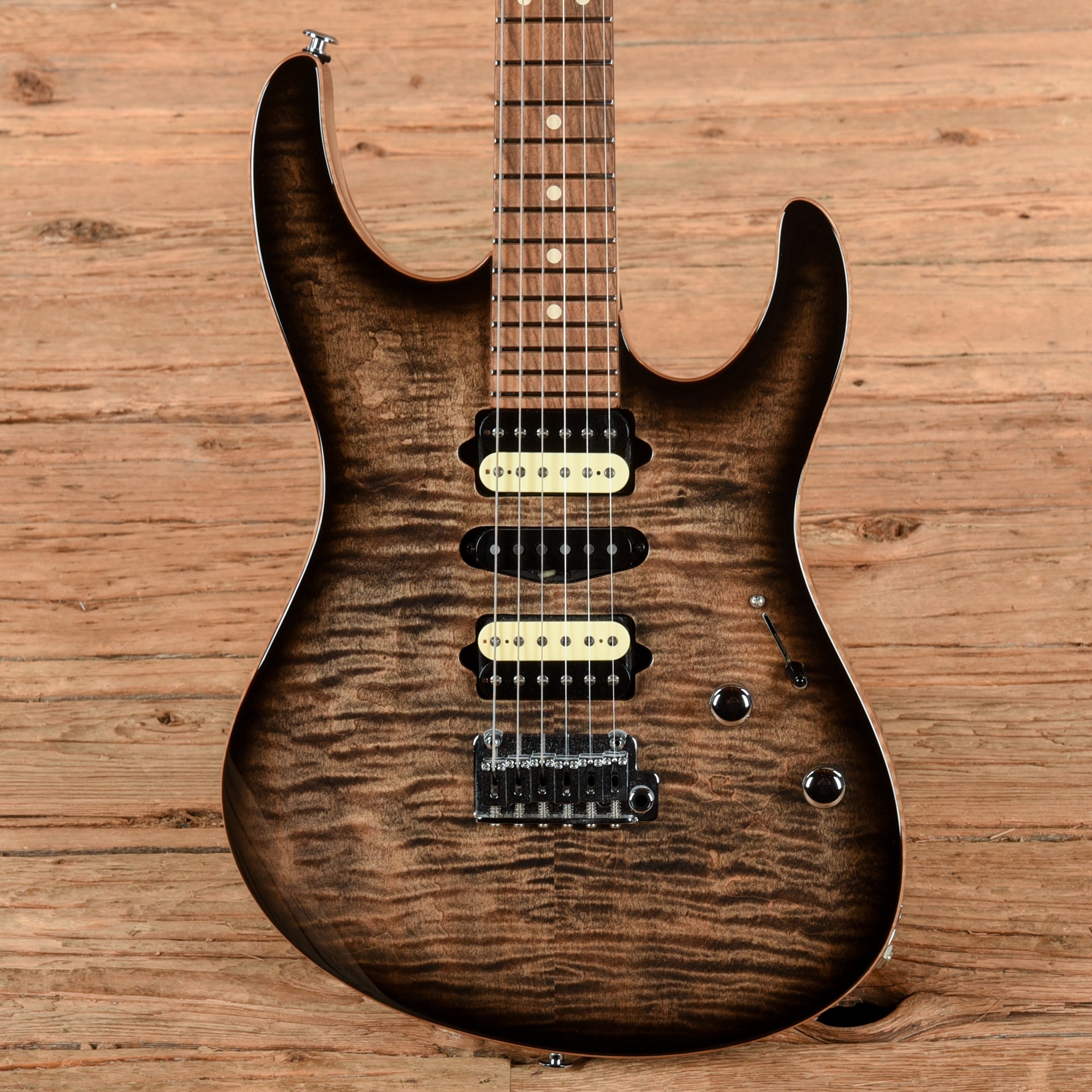 Suhr Modern Pro M7 Black Burst 2014